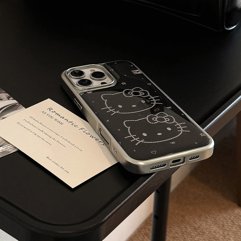 Kullattu 16promax Apple 15 matkapuhelinkotelo iphone16 galvanoitu Epoxy 13 dark 17 Huawei p70