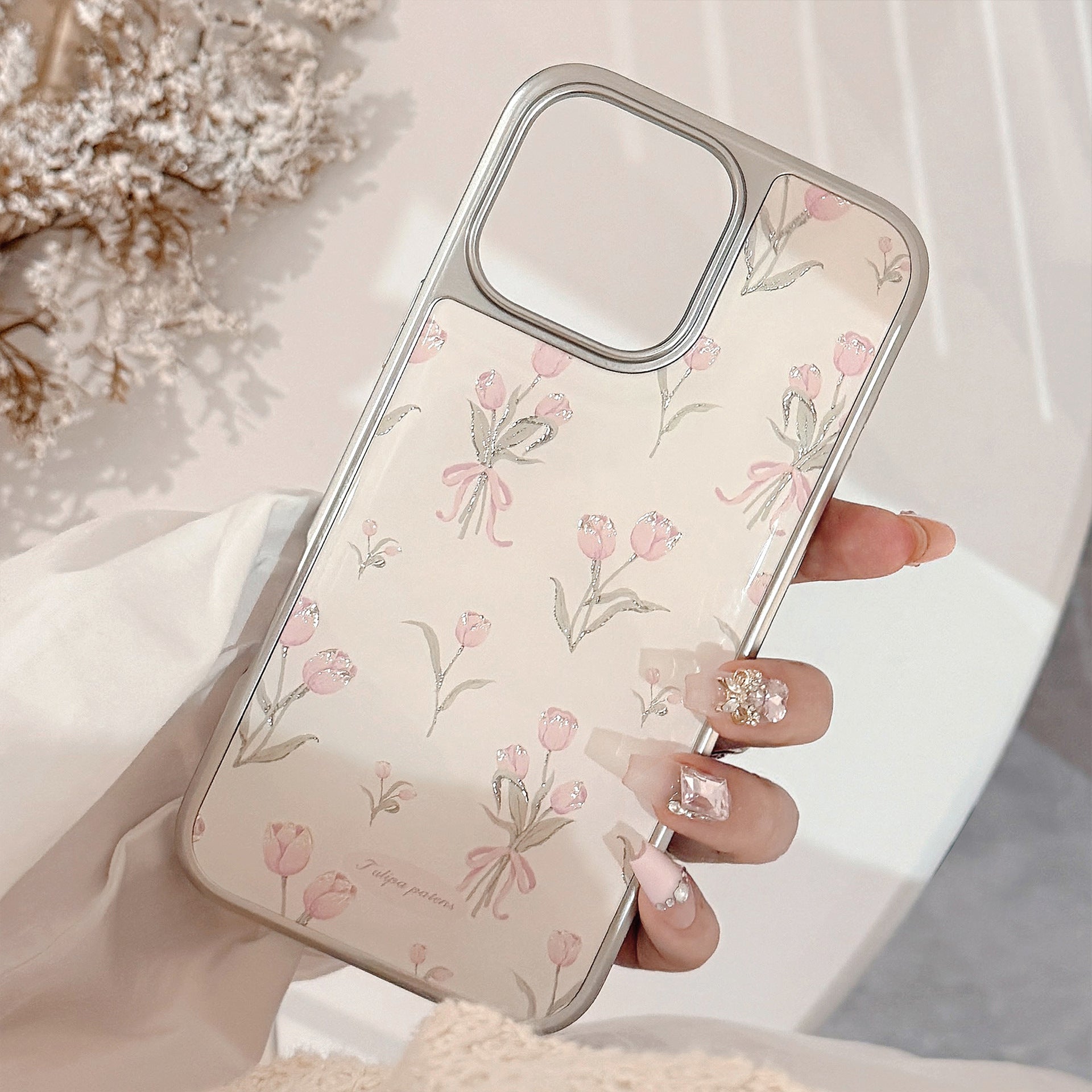 נרתיק לטלפון סלולרי מוזהב Apple 16promax iphone17 אבקת צבעוני 15 ציפוי אלקטרוניקה 14 מתאים ל-Huawei p70