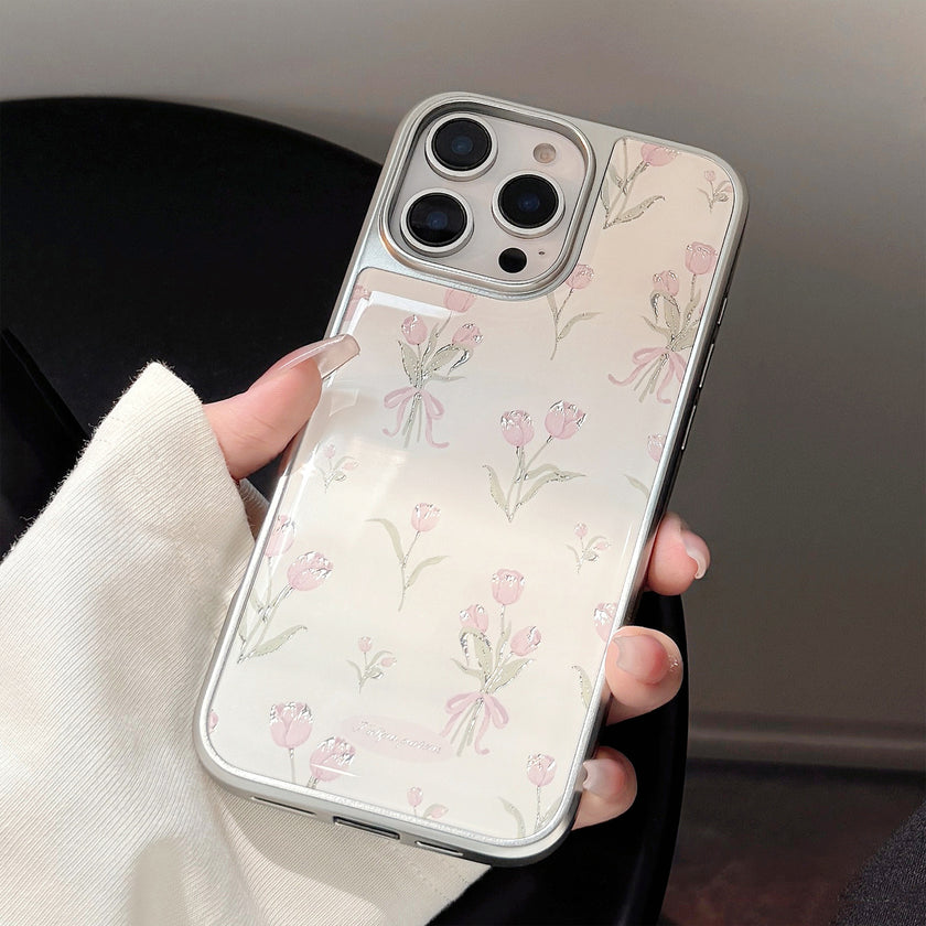 נרתיק לטלפון סלולרי מוזהב Apple 16promax iphone17 אבקת צבעוני 15 ציפוי אלקטרוניקה 14 מתאים ל-Huawei p70