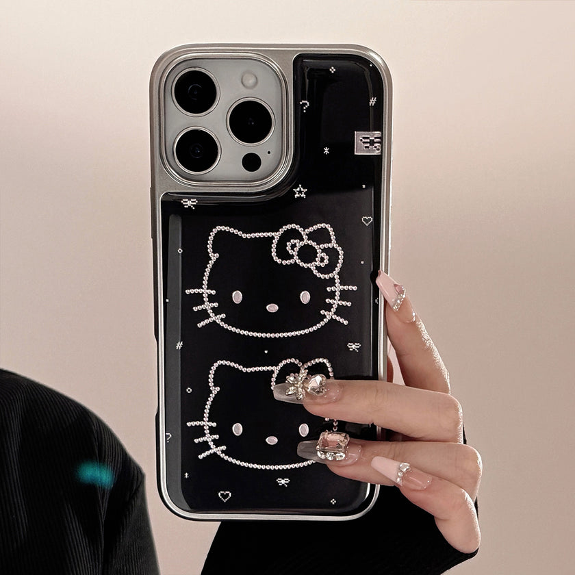 Kullattu 16promax Apple 15 matkapuhelinkotelo iphone16 galvanoitu Epoxy 13 dark 17 Huawei p70