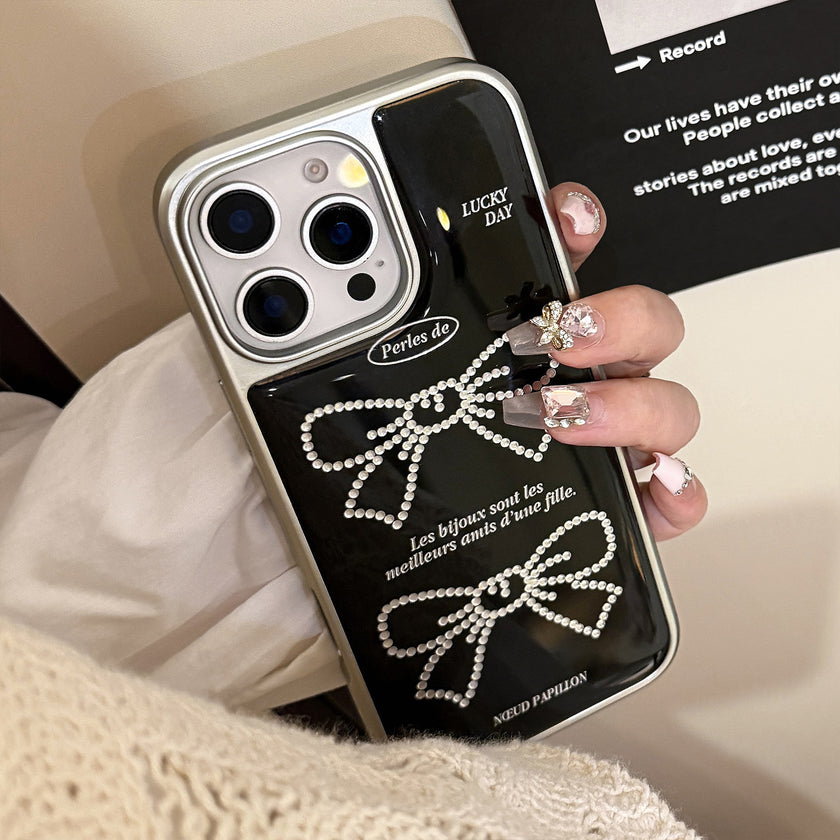 מוזהב ישים Apple 15 pro max כיסוי לטלפון סלולרי iphone 16 קשת מתוקה ומגניבה 17 קוריאני 14 ציפוי חשמלי Huawei