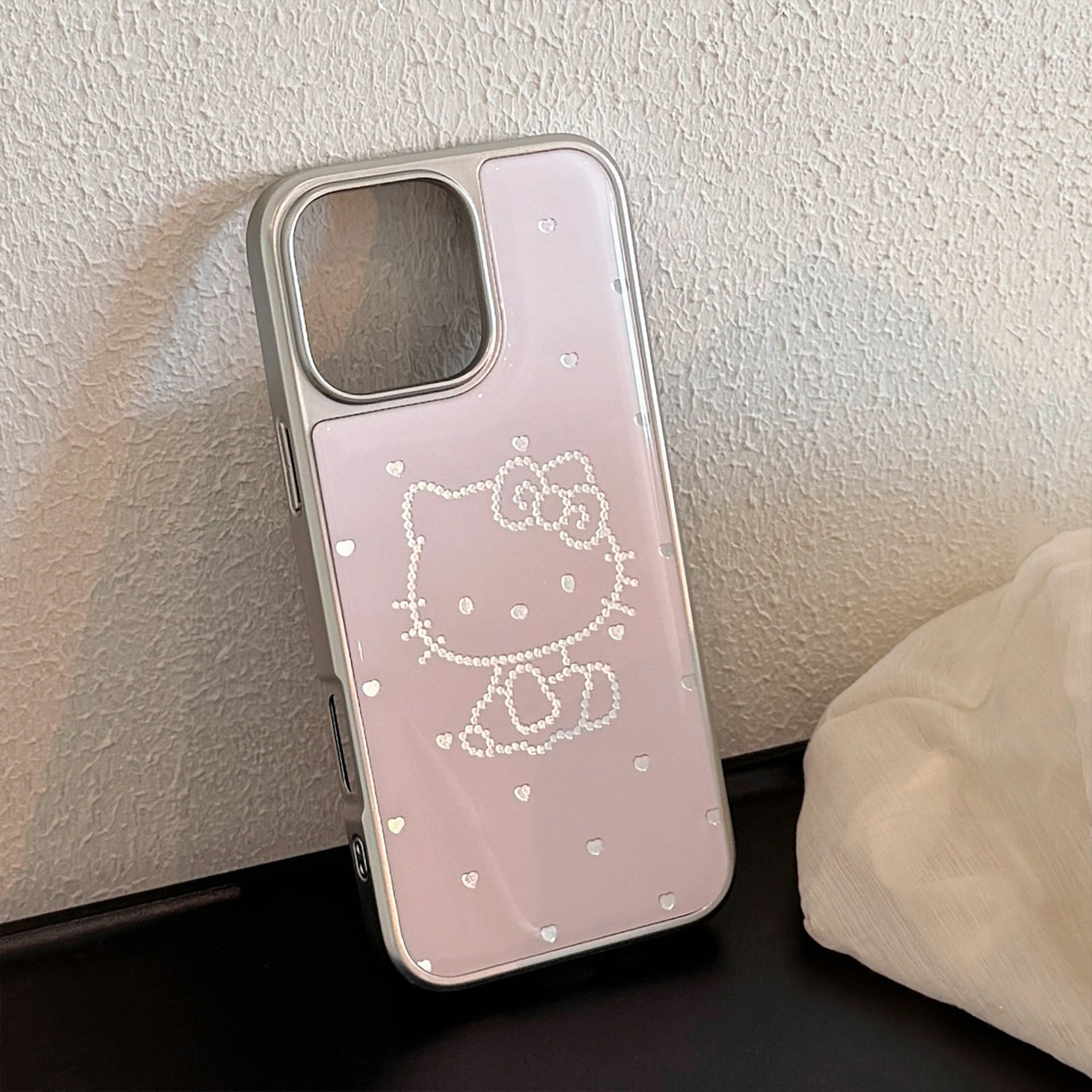 מוזהב אפוקסי iphone 16 Sweetheart Cat מתאים ל-17 Apple 15 pro max כיסוי לטלפון נייד 13 חילול 14 Huawei