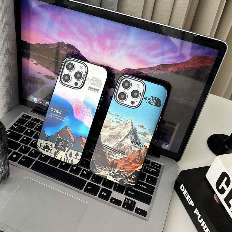 TNFace Mountains iPhone Case