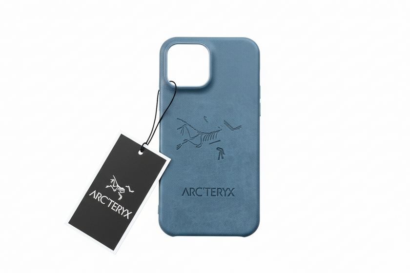 양각 가죽 스켈레톤 버드 아이폰 케이스 – 하드 쉘, 프리미엄 레트로 스타일